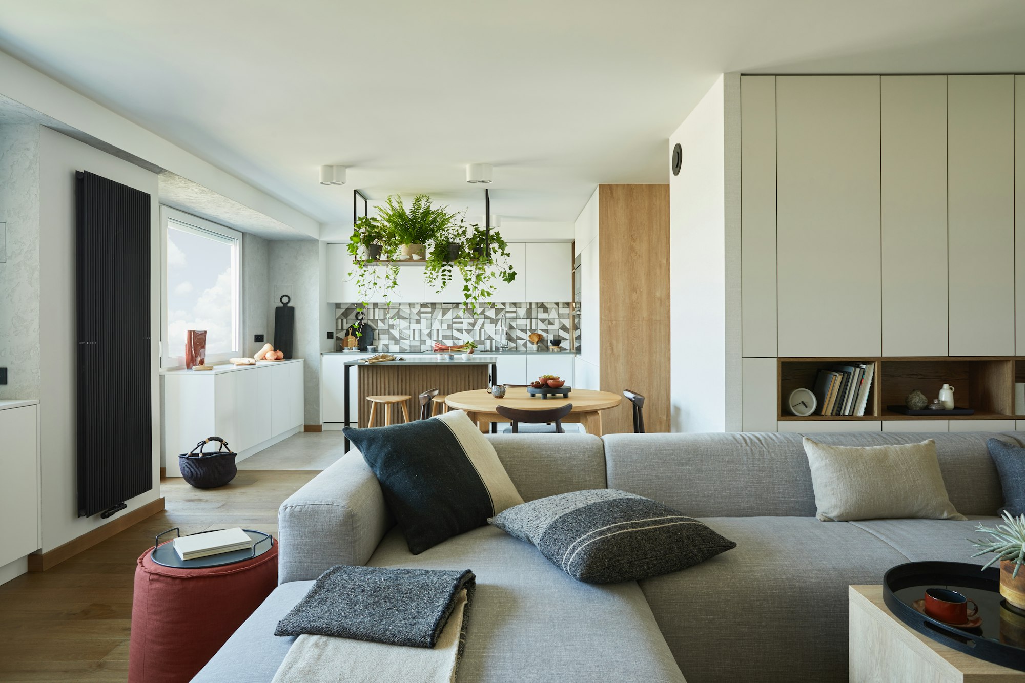 Stylish living room interior design